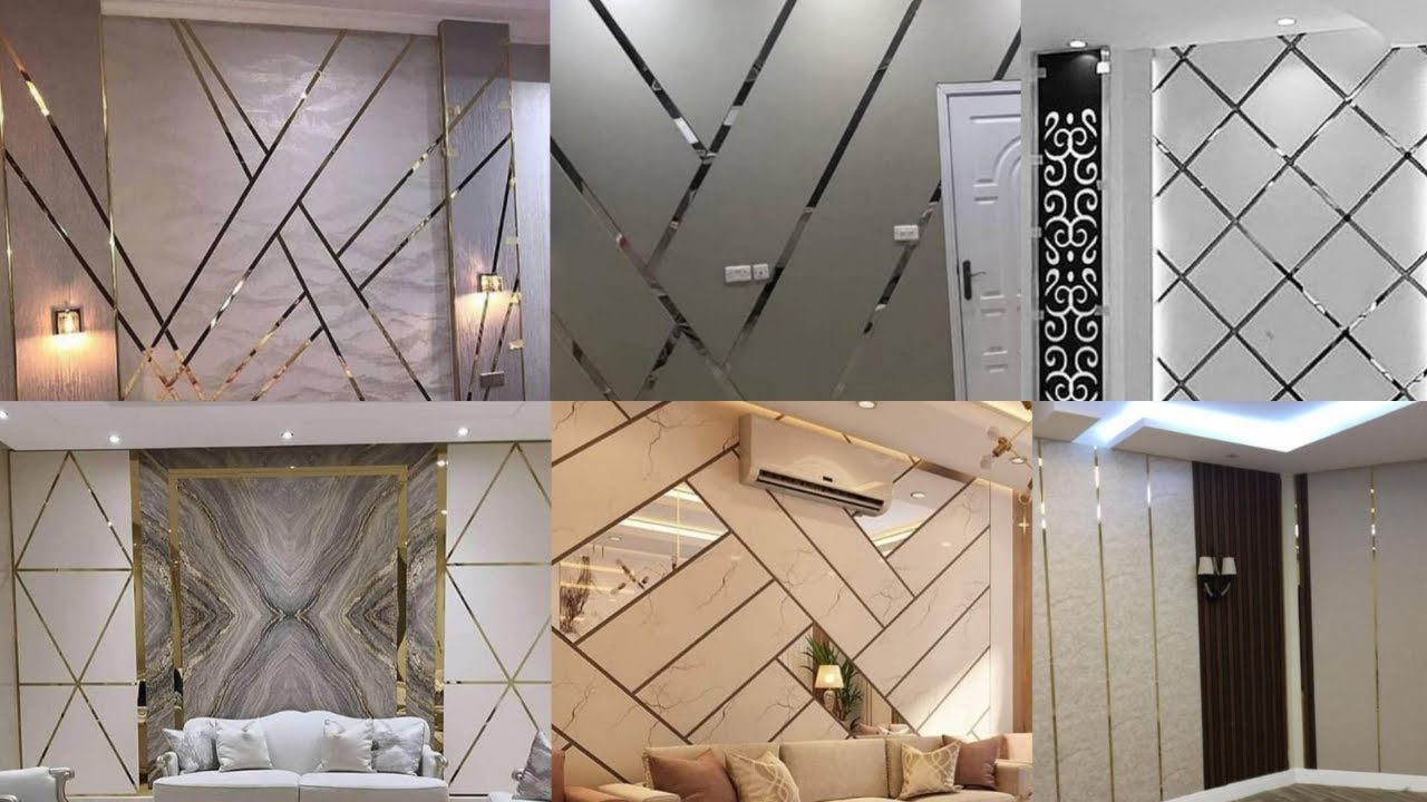 احدث تصميمات الاستيل #استيل ذهبي #استيل فضي #الوان #دهانات #ديكورات