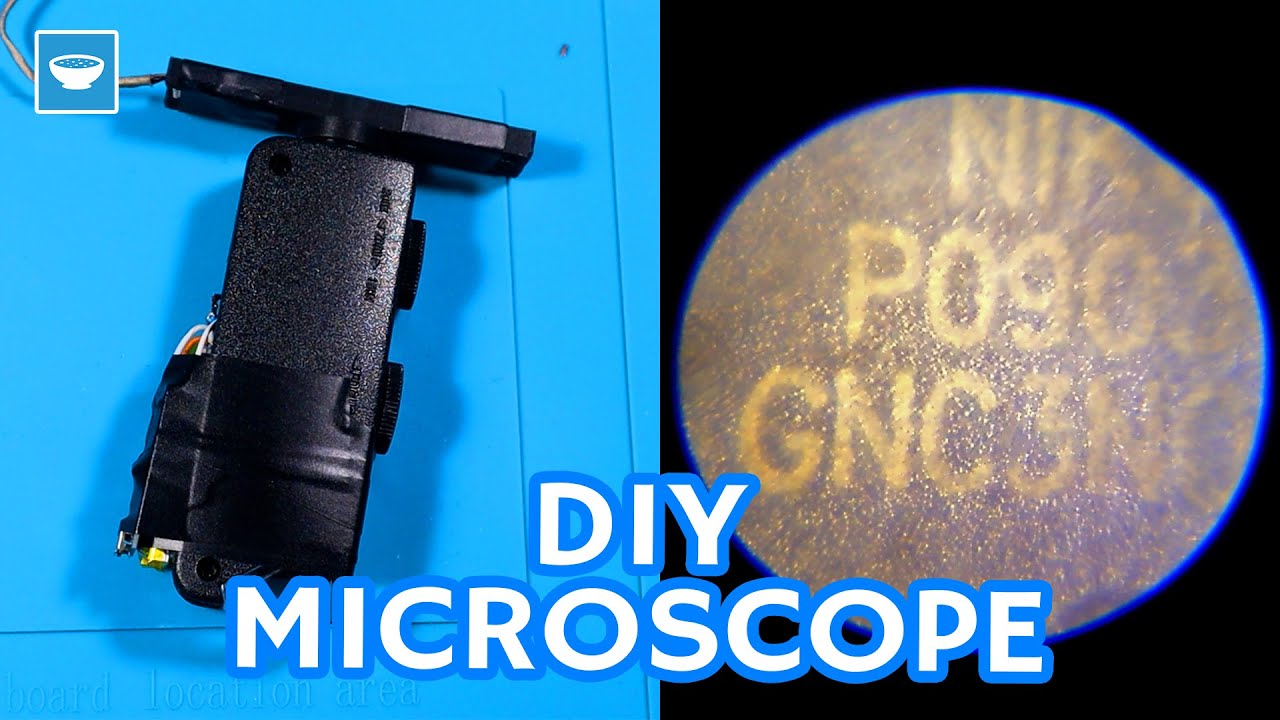 Upgrading My Electronics Workbench: Building a DIY Digital Microscope for Smarter Repairs!