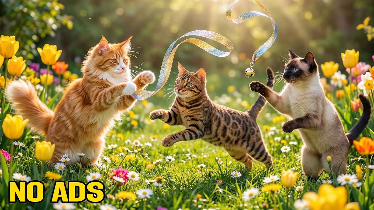 12 Hours of CALMING Music for Cats to Reduce Stress and Anxiety