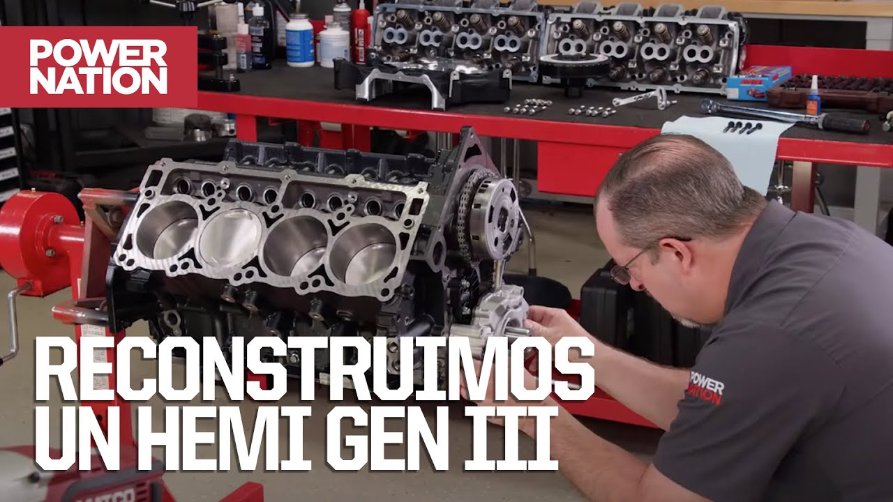 Construyendo un nuevo HEMI Gen III de 6.4L  con potencia confiable para un Muscle Car