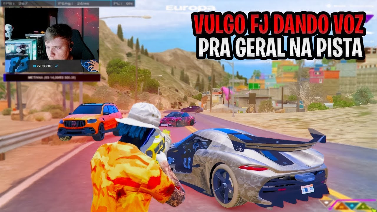 ASSALTO LIBERADO | VULGO FJ DANDO VOZ PRA GERAL NA PISTA | HYPE RP | GTA RP |   🇹🇷