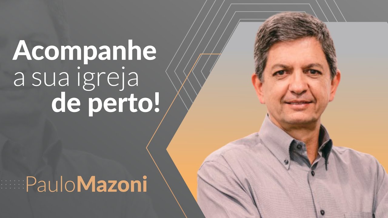 Paulo Mazoni, pastor sênior da Central