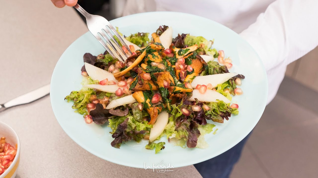 🥗 Ensalada de otoño con setas rebozuelos 🍄 ⎮ La Parada