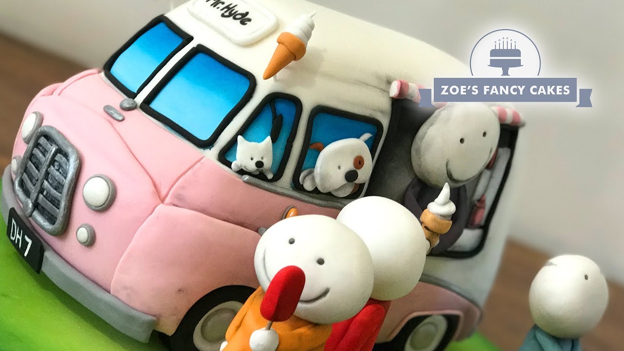 Doug hyde Summertime cake tutorial (ice cream van cake)