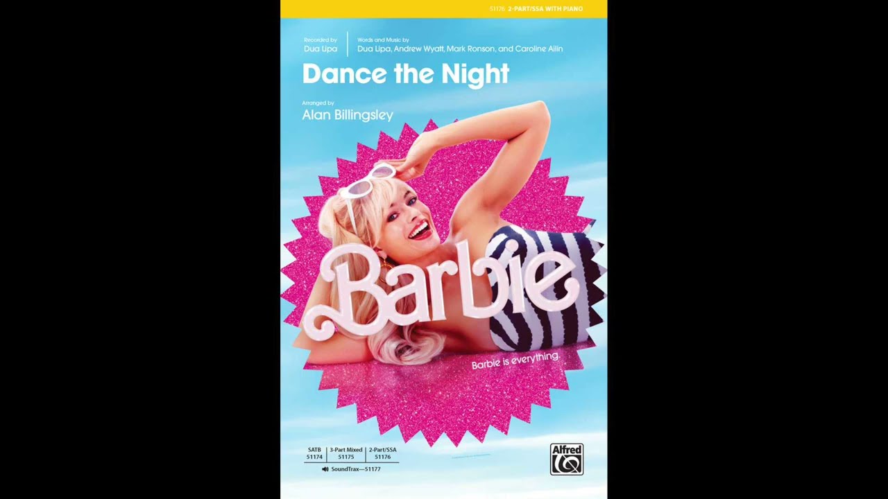 Dance the Night (2-Part/SSA), arr. Alan Billingsley – Score & Sound