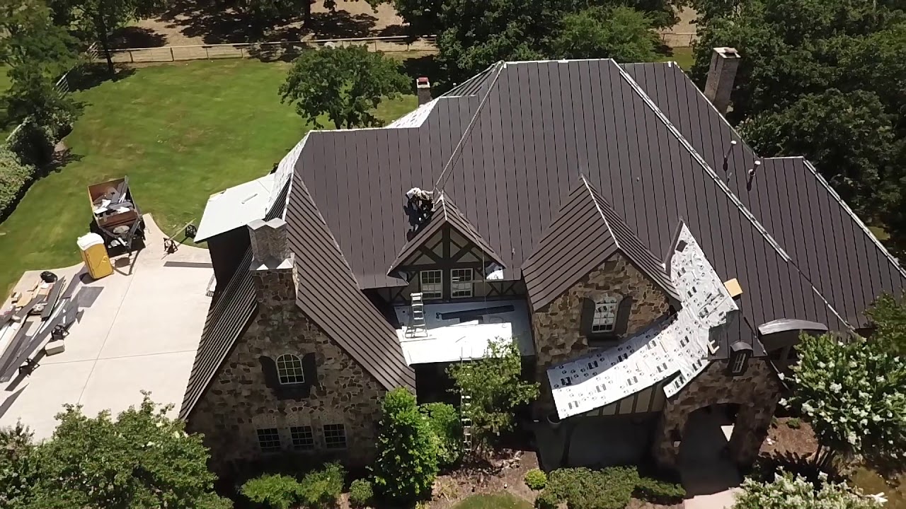 Standing seam metal roof Argyle, TX