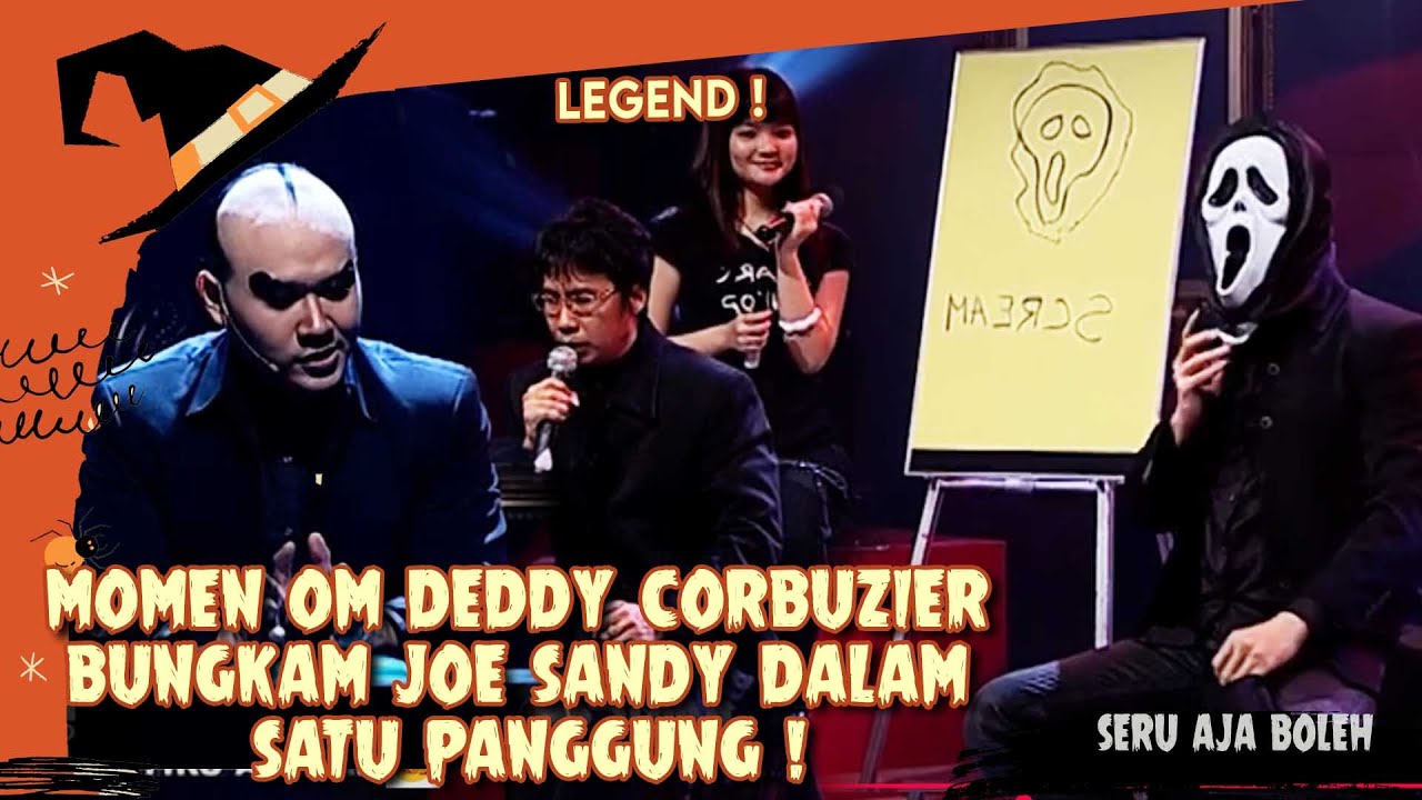 MOMEN OM DEDDY CORBUZIER BUNGKAM JOE SANDY DALAM SATU PANGGUNG ! - MASTER MENTALIST