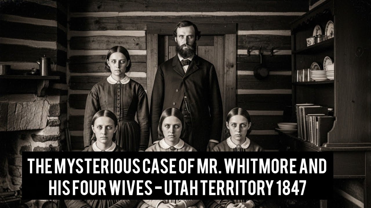 THE MYSTERIOUS CASE OF MR. WHITMORE AND HIS FOUR WIVES - UTAH TERRITORY 1847
