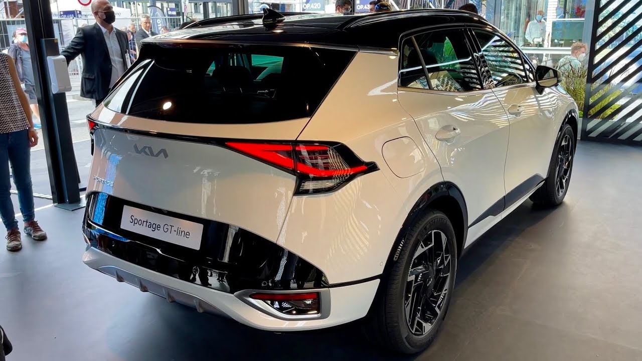 Новый KIA Sportage 2022 - ПЕРВЫЙ ВЗГЛЯД и ОБЗОР (европейская версия) GT-Line