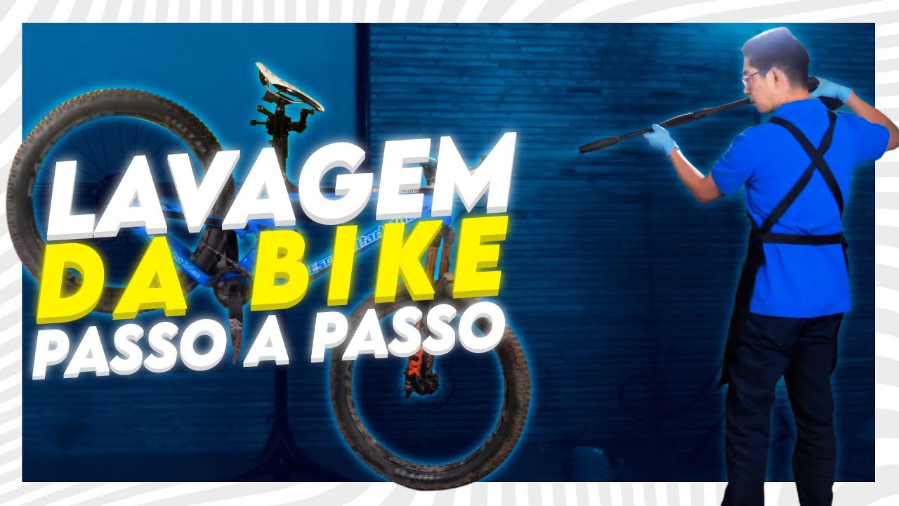 Aprenda a fazer a lavagem da sua bike - Passo a Passo