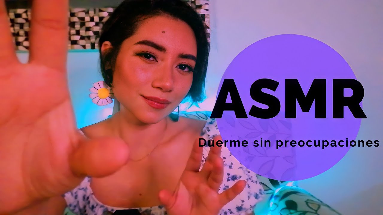 ASMR Morra naranja quita pensamientos negativos de tu mente (muchos susurros y atención personal)