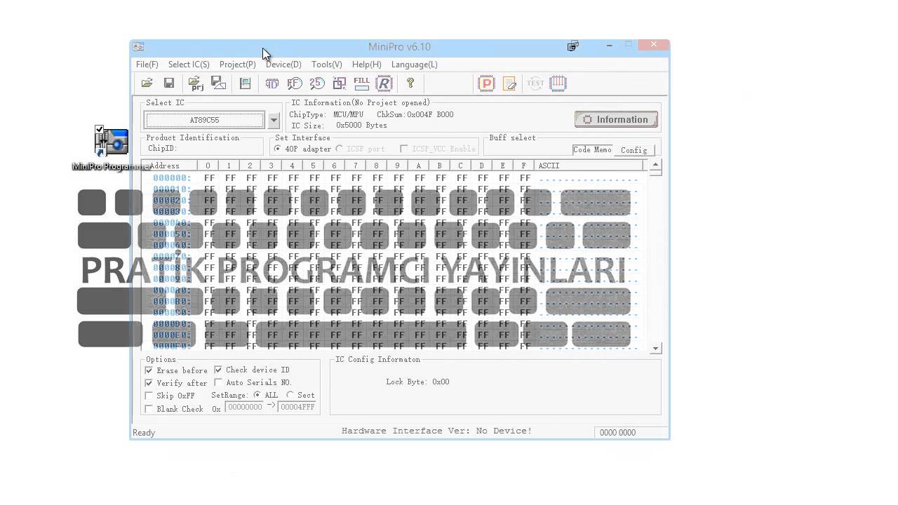 EEPROM ve Flash Hafıza Entegre Devreleri Nasıl Programlanır?