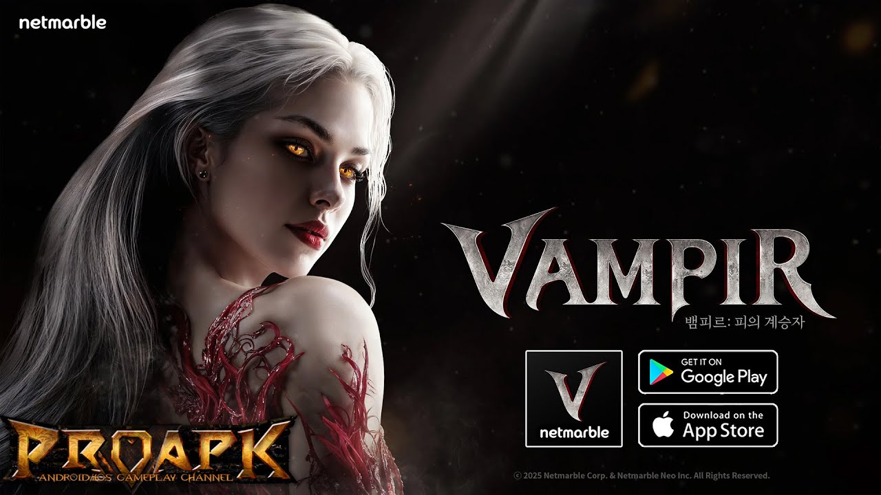 VAMPIR Gameplay Android / iOS / PC (Official Launch) (by Netmarble)