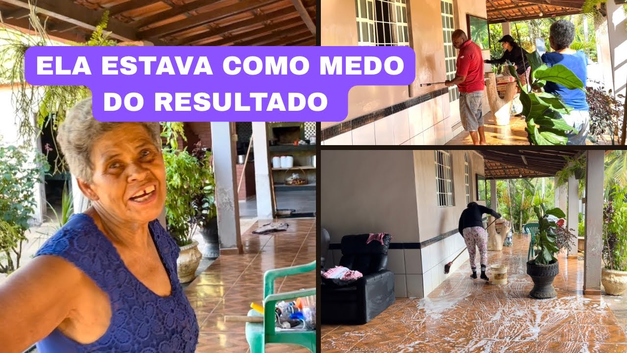 ELA ESTAVA COM MUITO MEDO DO RESULTADO/ REFORMA NA CASA DE MAMÃE NA ROÇA/ VIAGEM NUBIA VIANA