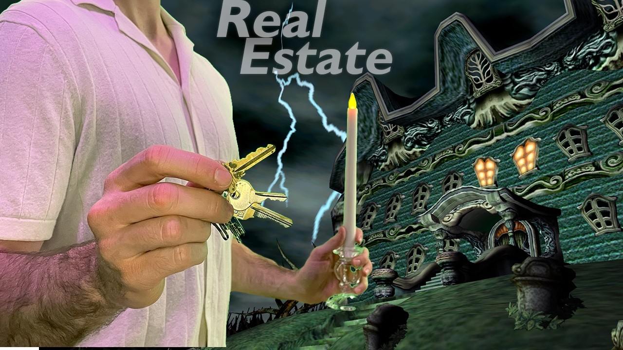 Shady Real Estate Agent Sells You Luigi's Mansion | ASMR Roleplay 👻