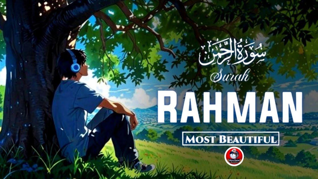 Surah Rahman Complete | Very Beautiful Quran Recitation | Calm & Relaxing #surahrahman #quran 