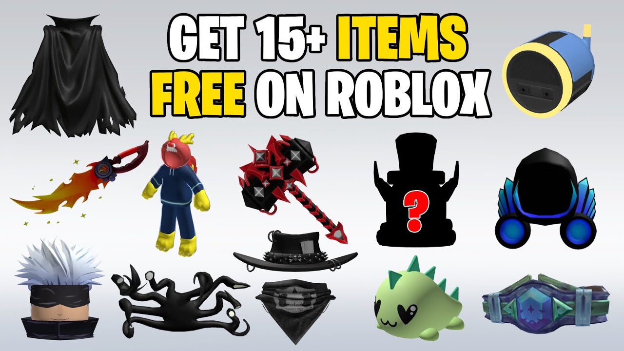 15 BEST FREE ITEMS & SECRET FREE ITEMS ROBLOX (EVENTS 2026)