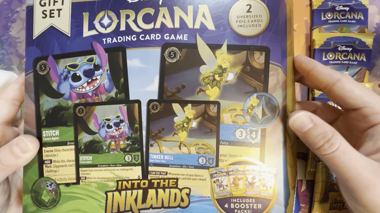 Lorcana Into The Inklands Gift Set, Enchanted Acquired!!!