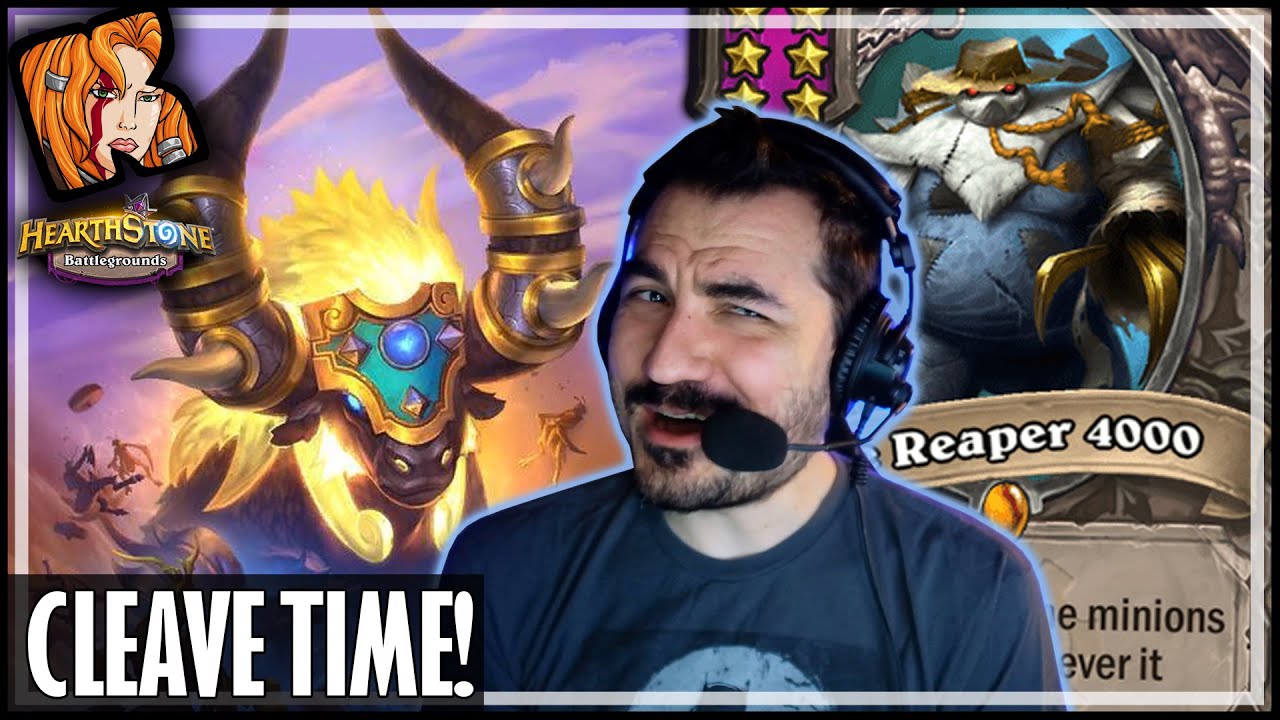 A CLEAVE-TACULAR BUILD! - Hearthstone Battlegrounds