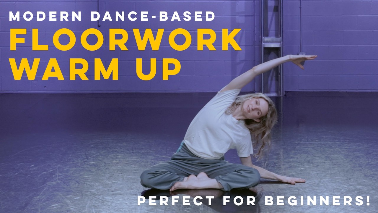 Modern Dance Floorwork Warm-Up!