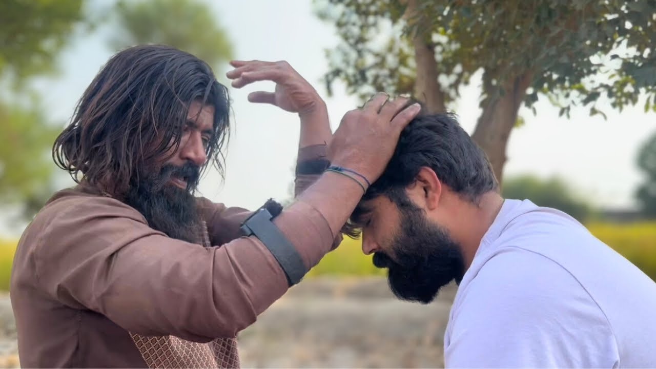 BENGALI BABA SNAKE STYLE HEAD MASSAGE WITH SATISFYING CRACKS | HEAD, BACK, NECK & LEG MASSAGE |