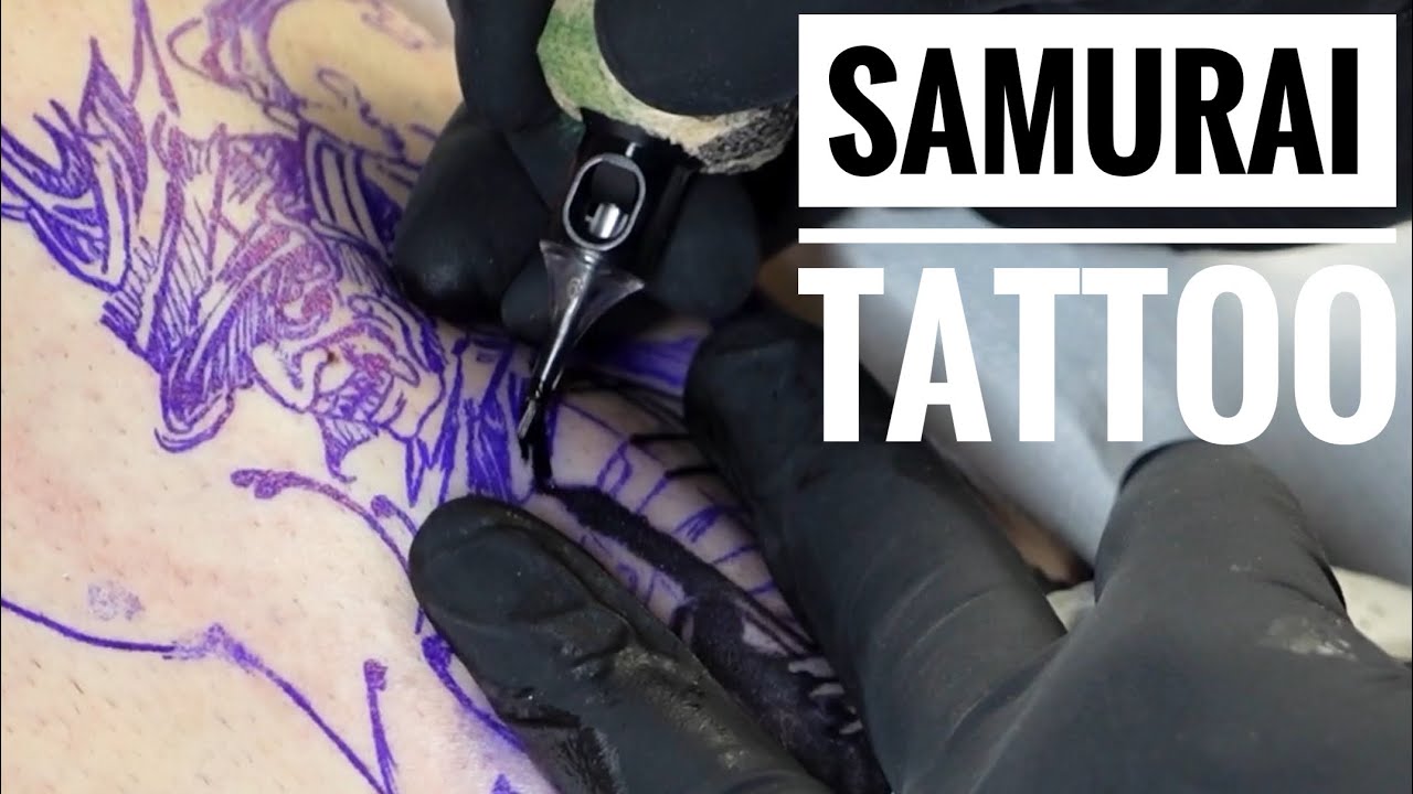Samurai Tattoo | Time lapse