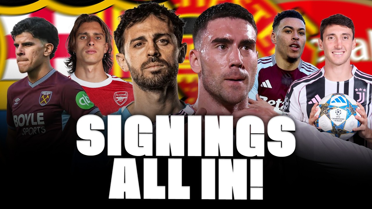 🚨 BERNARDO DECISION! VLAHOVIC FOR FREE! MAN UNITED ATTACK AGAIN, MATHEUS, ROGERS, CALAFIORI&hellip;