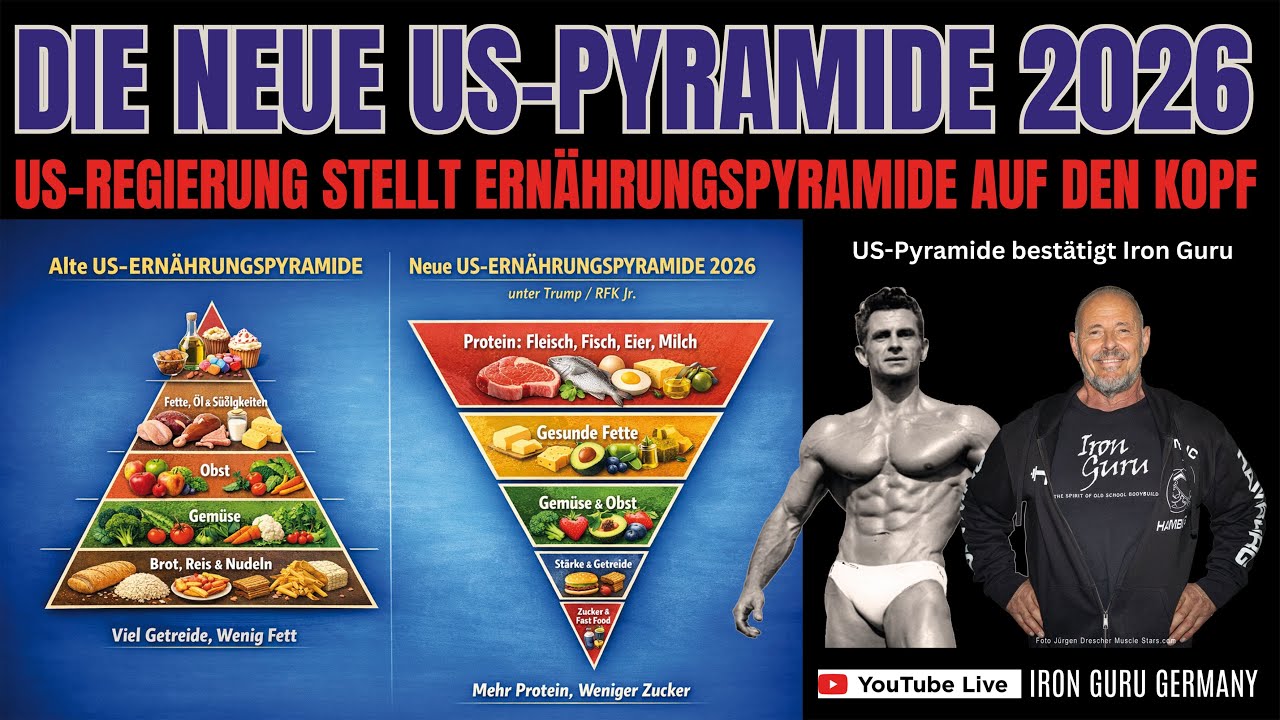 DIE NEUE US PYRAMIDE 2026 -  Politischer Kompromiss oder biologische Konsequenz? - Iron Guru Germany