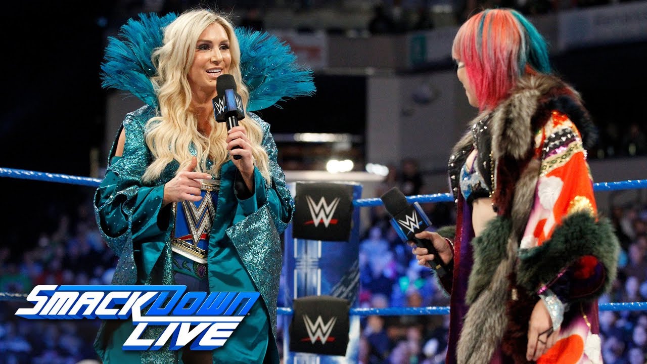 Аска объясняет, почему она решила сразиться с Шарлоттой Флэр на WrestleMania: SmackDown LIVE, 13 ...