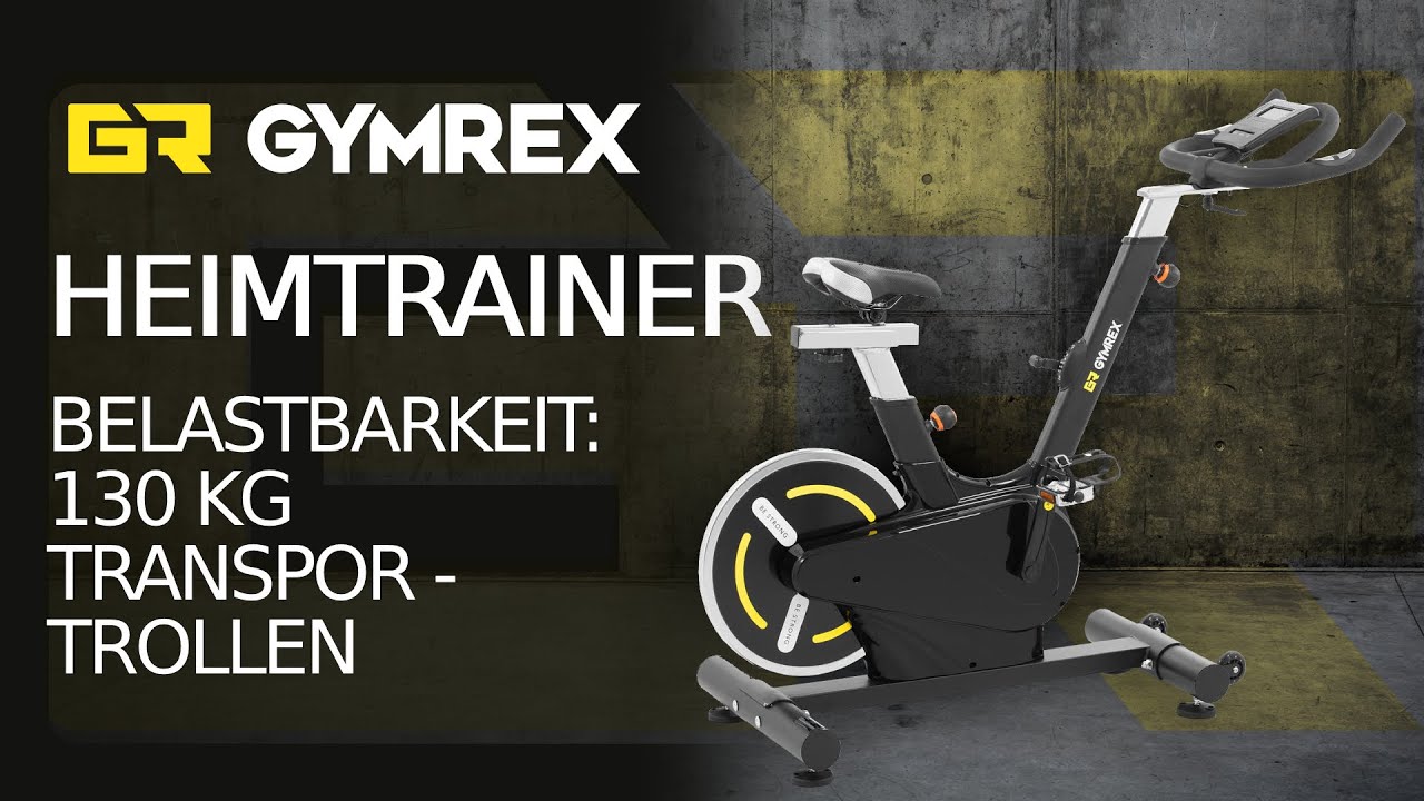 Heimtrainer Fahrrad Gymrex GR-MG126 | Produktpr&auml;sentation