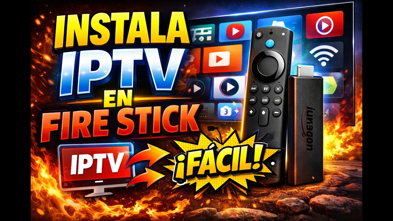 Instala IPTV facil en FIRE STICK (ACTUALIZADO)