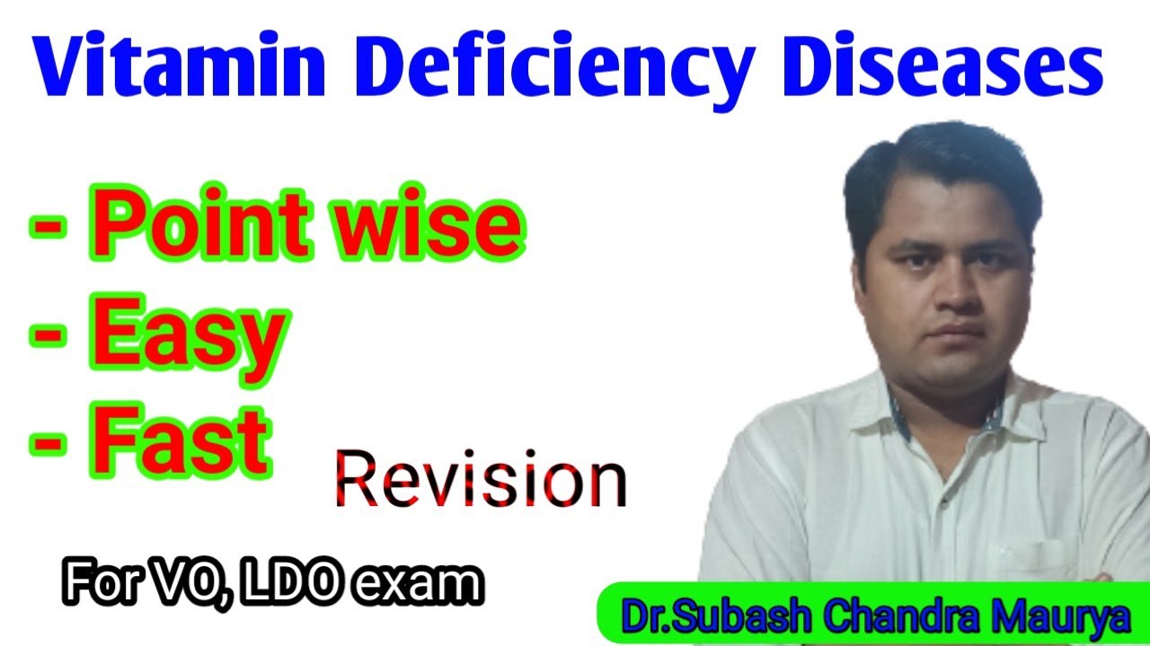 Vitamin deficiency disease in animals/Animal Nutrition/Crazy Vet Classes/VO exam/ LDO exam