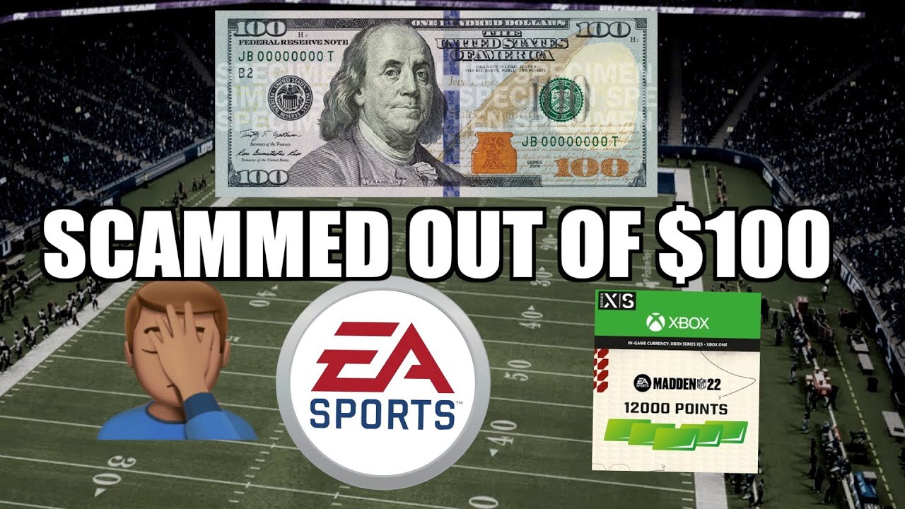 I GOT SCAMMED FOR $100 on Madden Ultimate Team (Story Time)