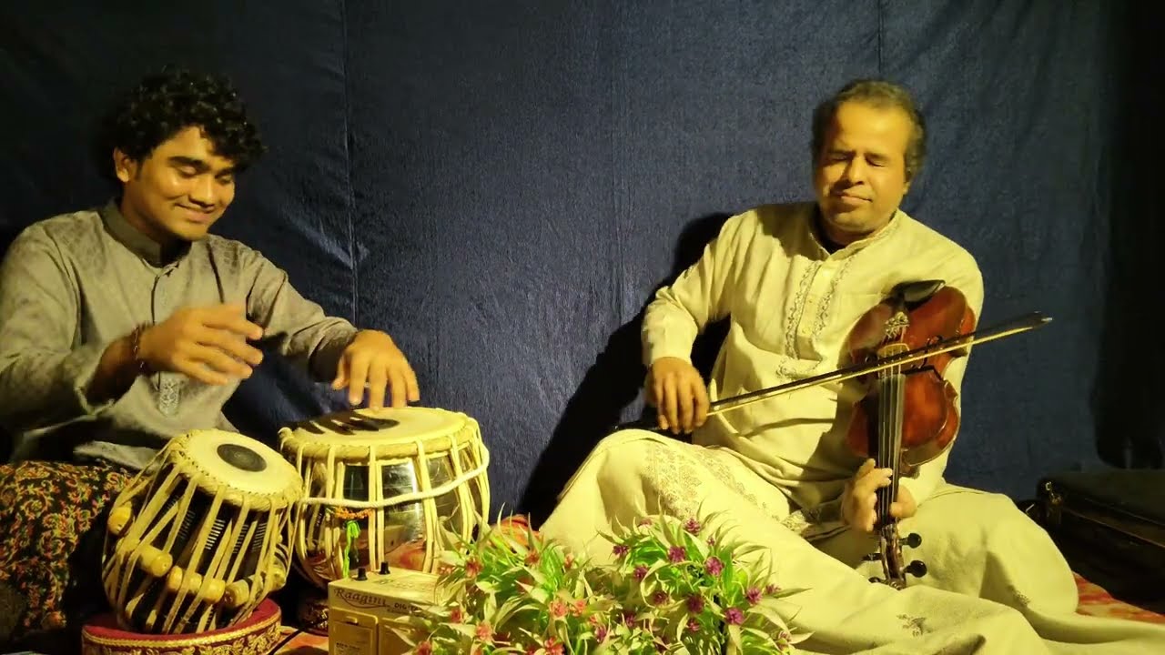 Raag - Malkauns | Violin - Dr Prasanta kumar parhi | Tabla - Sourav Goswami 