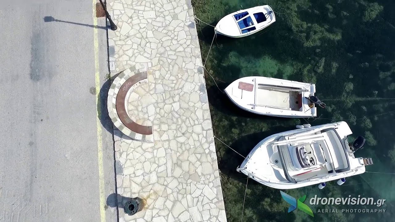 dronevision.gr - Antiparos port aerial video