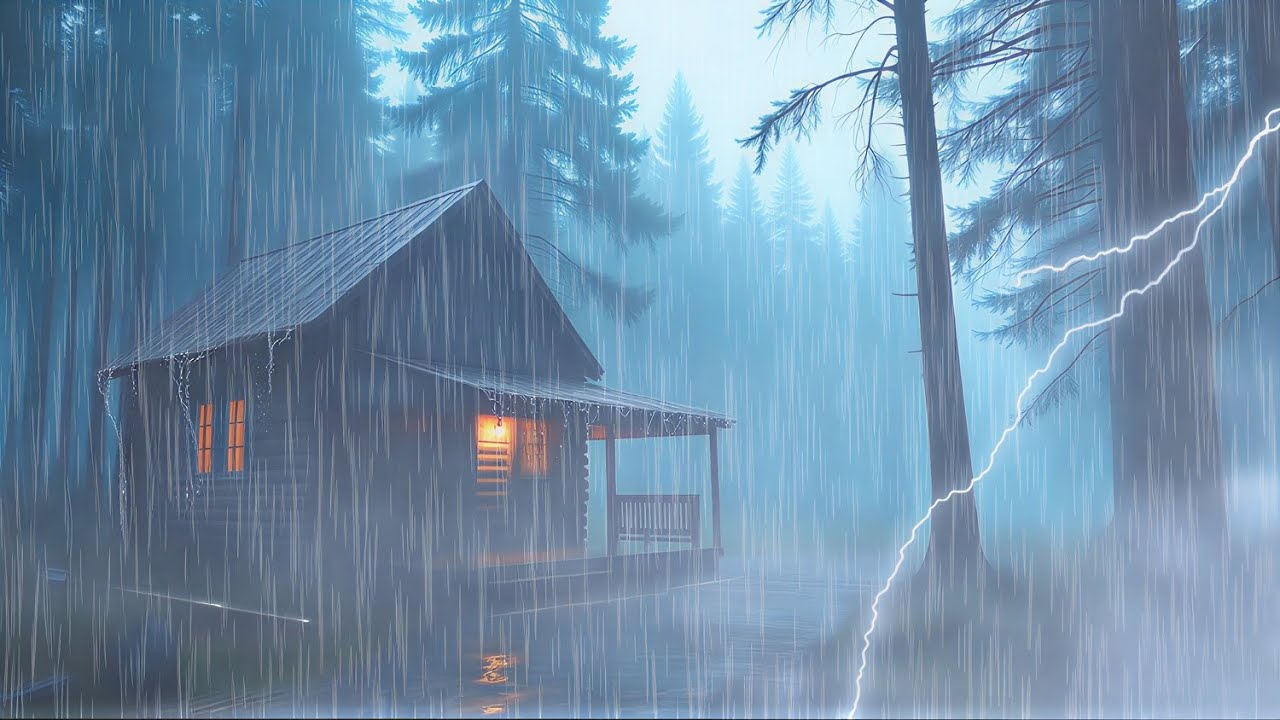 Fall Asleep Faster with Calming Rain Sounds – Deep Night Ambience for Total Relaxation