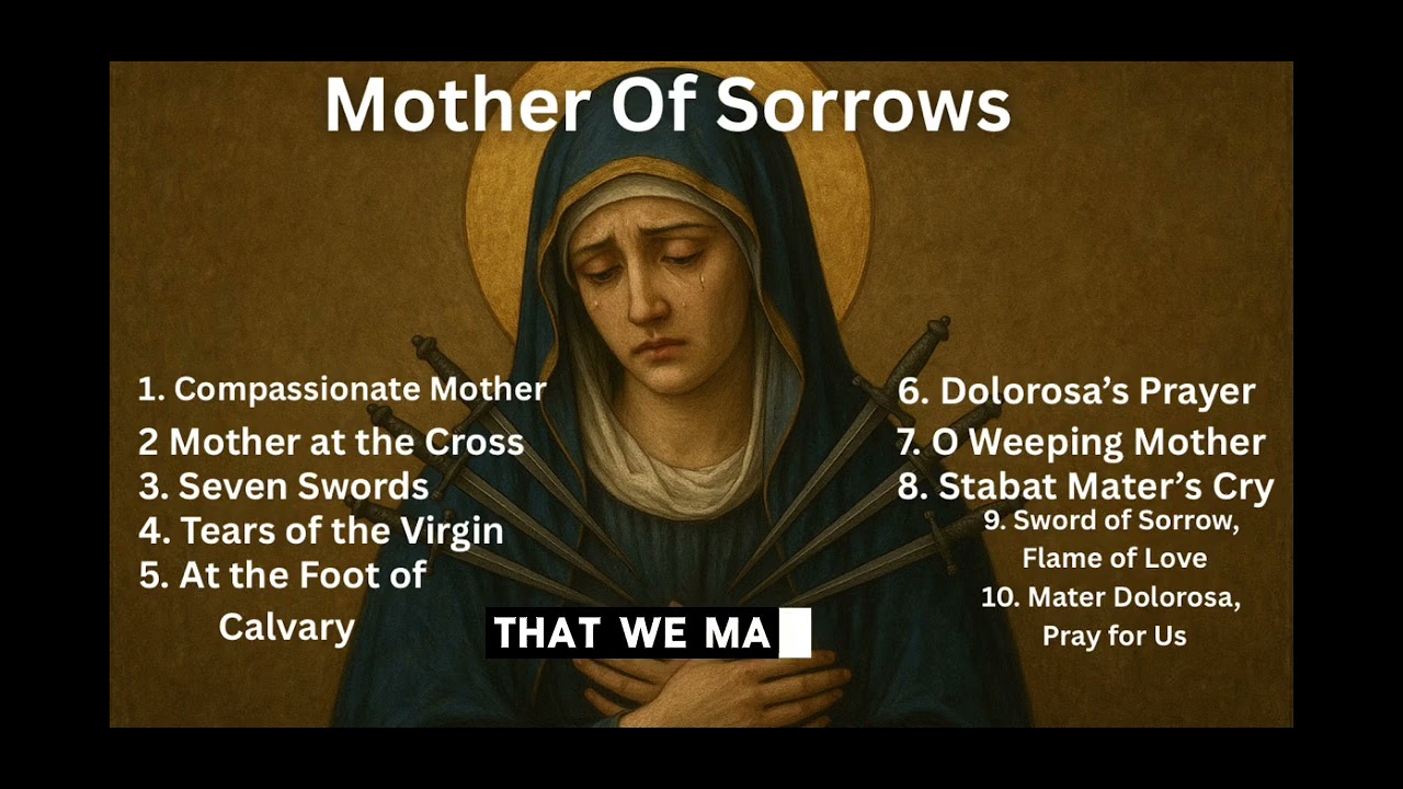 33 minutes songs to Our Lady of Sorrows. Top 10 Marian Hymns and Catholic Songs--Classic