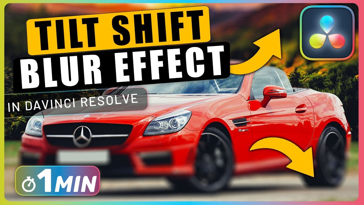 How to Create TILT SHIFT BLUR Effect in Davinci Resolve