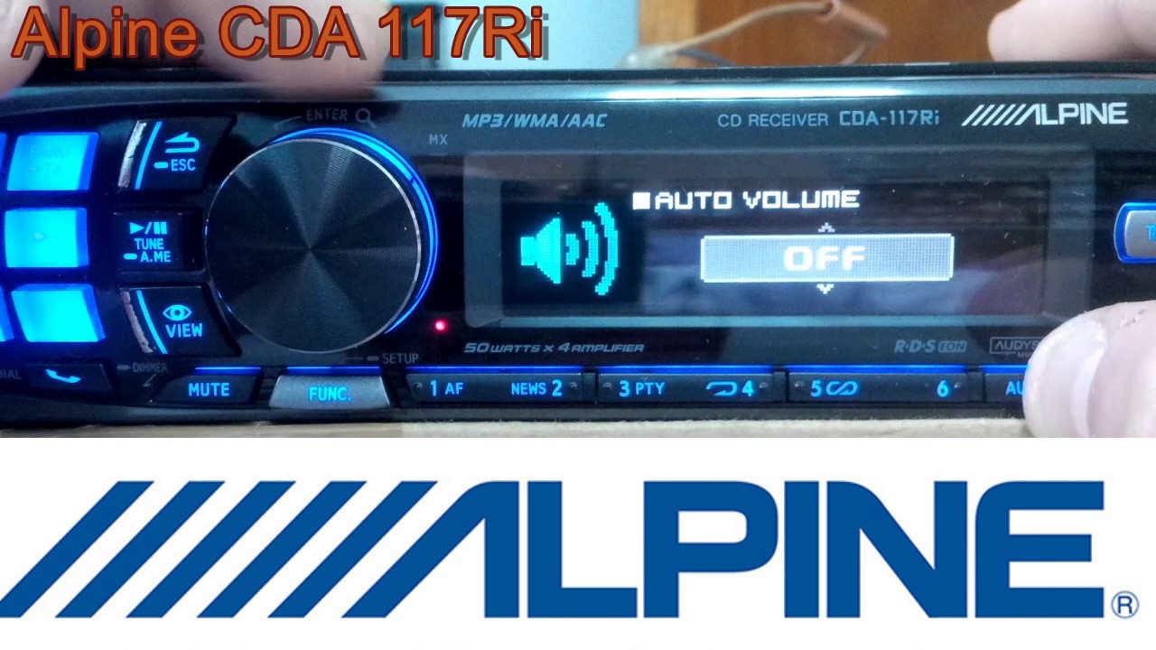 Alpine CDA-117