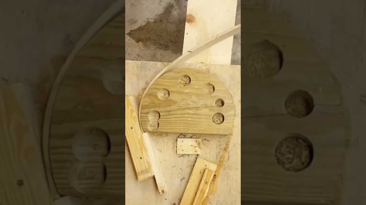 I wanted to make the fastest possible snow sled. Hows this?  #shorts #toboggan #sled #steambending