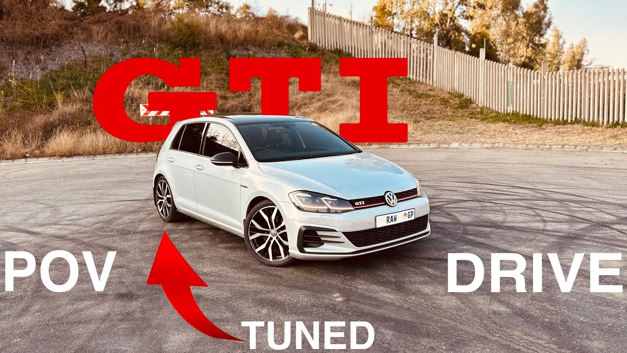 POV Drive: VW GOLF 7.5 GTI | Driving A Tuned Golf GTI  | POV Vlog In 4K |