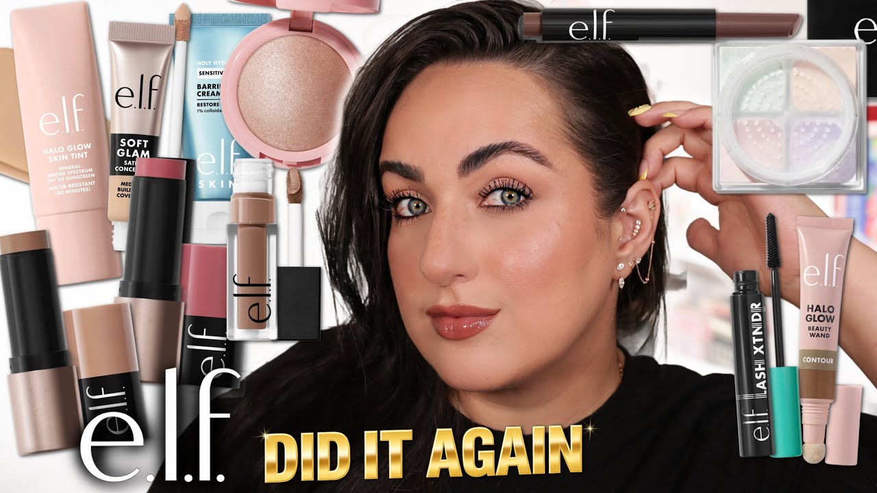 E.L.F. Cosmetics снова бросает вызов люксу! Тестируем новинки! | Преображаемся вместе!