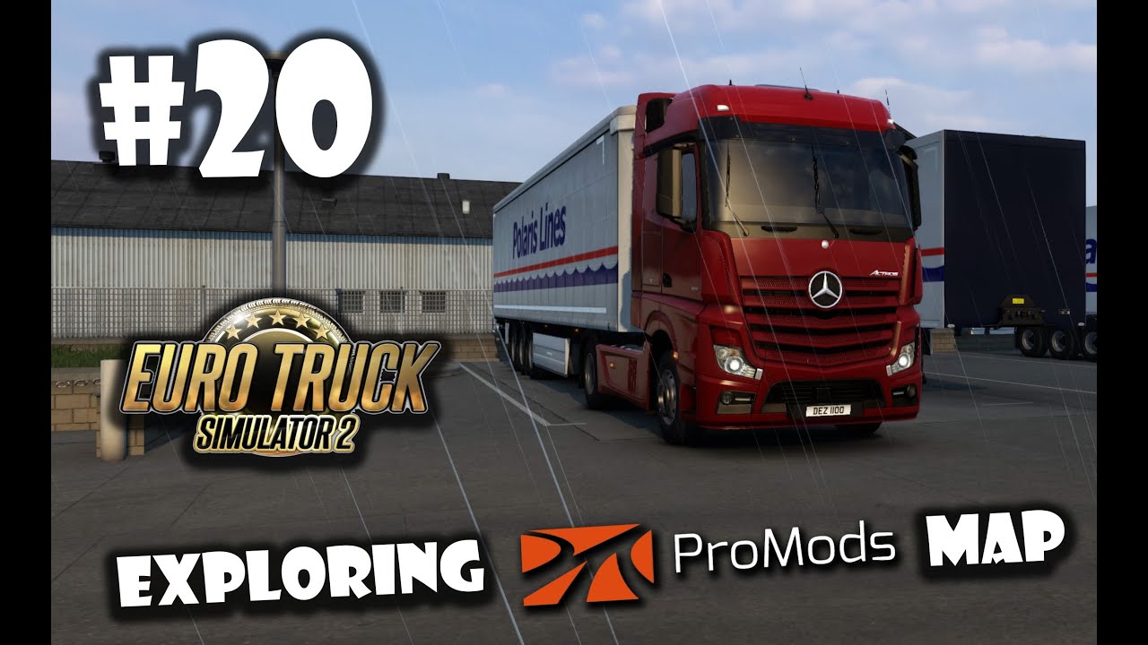 ETS2 | PRO MODS v2.68 | E20 Larne - Londonderry | Exploring PRO MODS Map