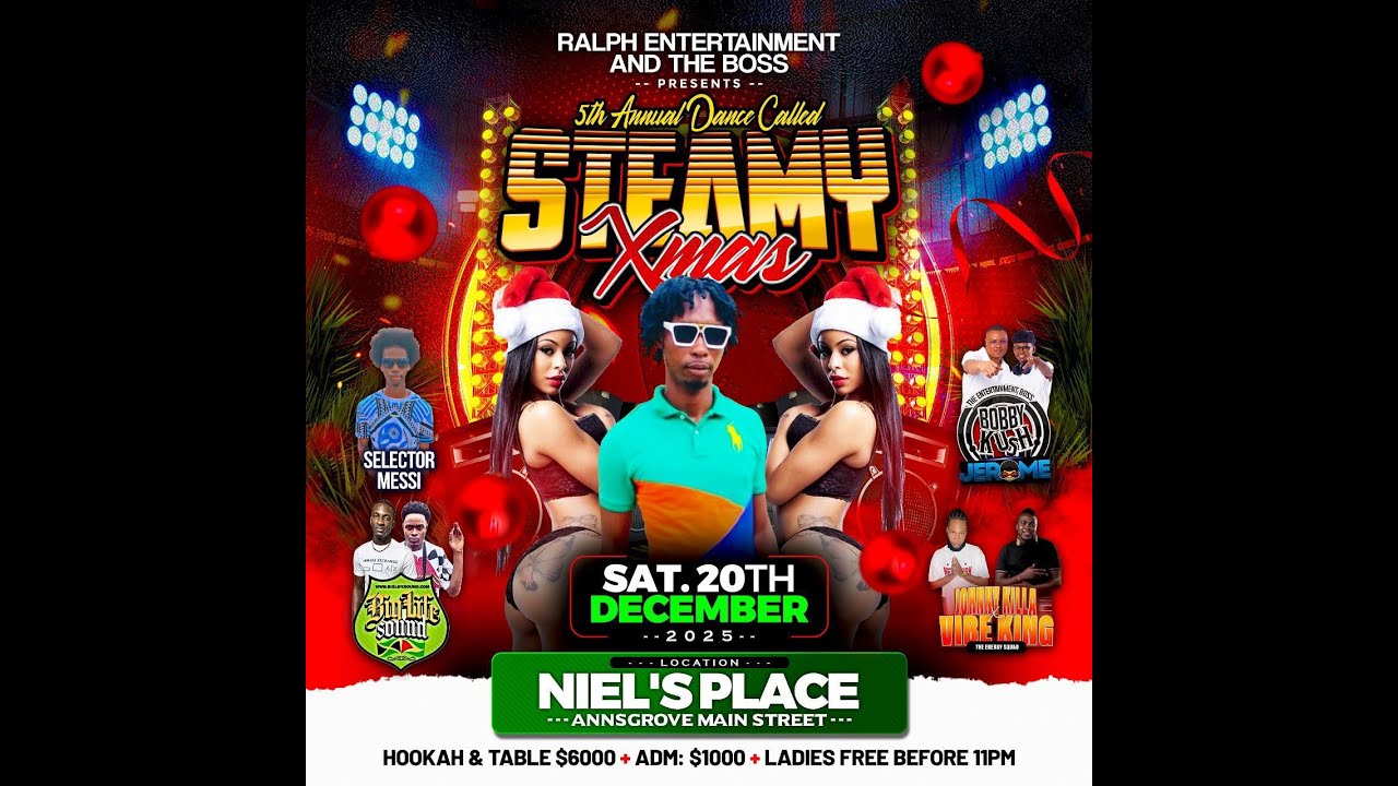 STEAMY XMAS PROMO BY BIG LIFE SOUND SELECTOR TJ & DJ TOP SPEECH