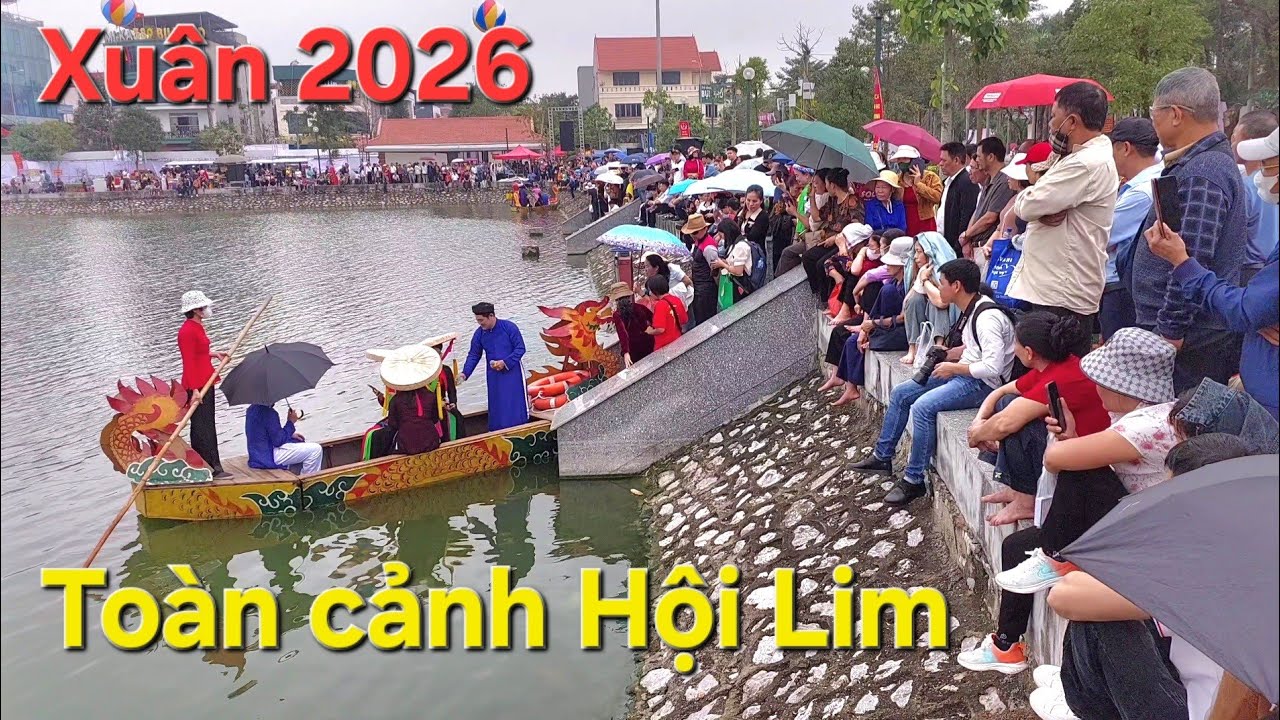 Toàn cảnh Hội Lim lễ hội lớn nhất Bắc Ninh 2026