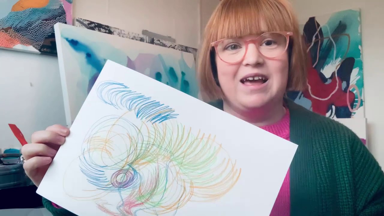 KS2 Art with Miss Hepworth - Week 1, Groovy Drawing