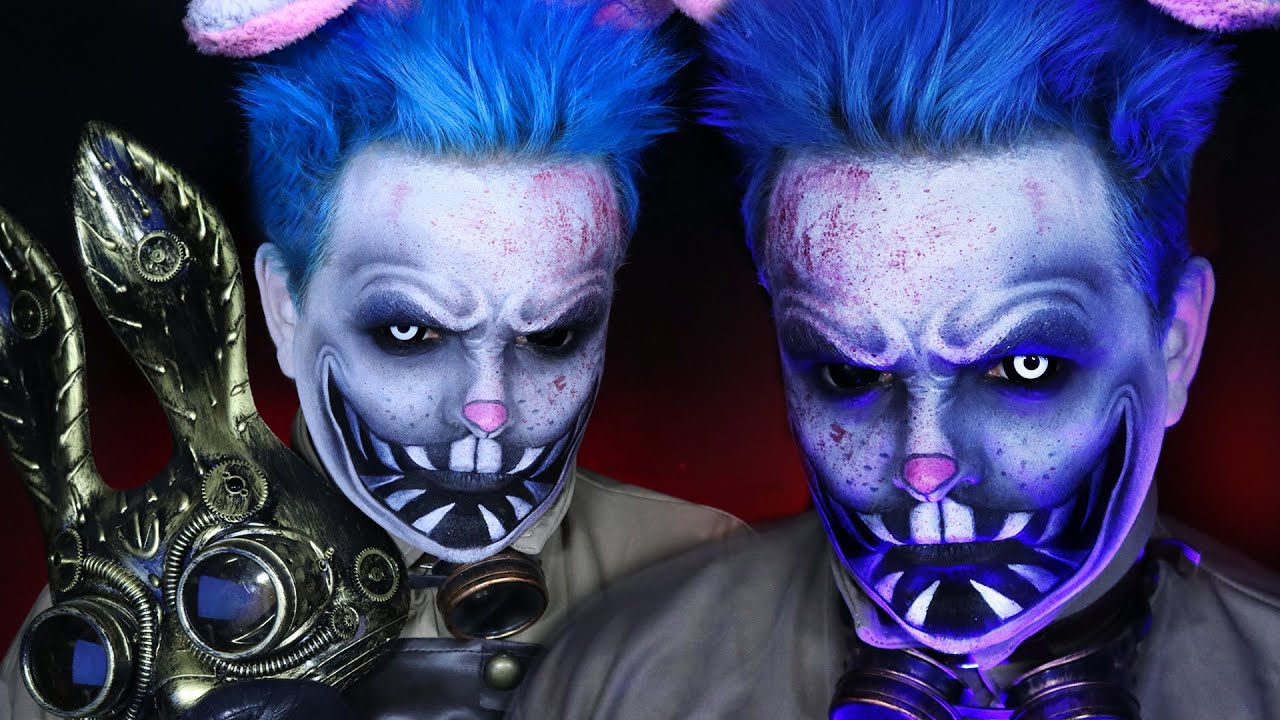 EVIL Easter Bunny Makeup! - Easter FX Makeup Tutorial!