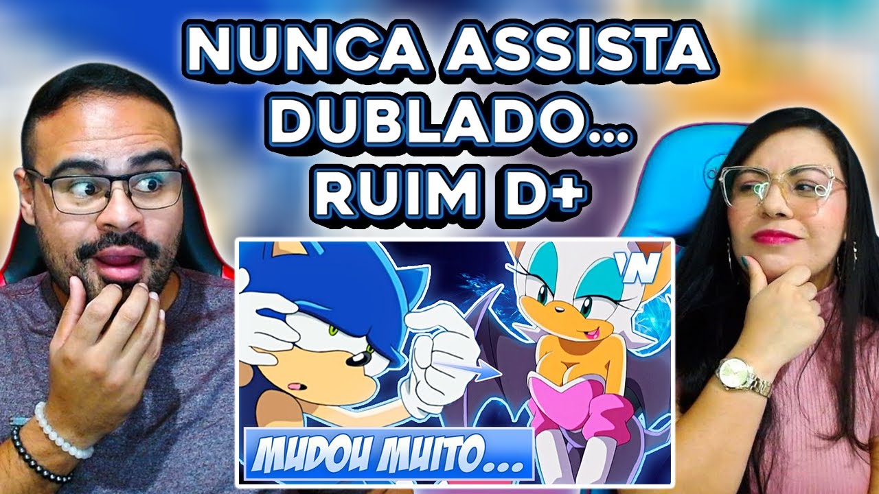 REACT VÍCIO NERD | Censuras RIDÍCULAS em SONIC X 🚫