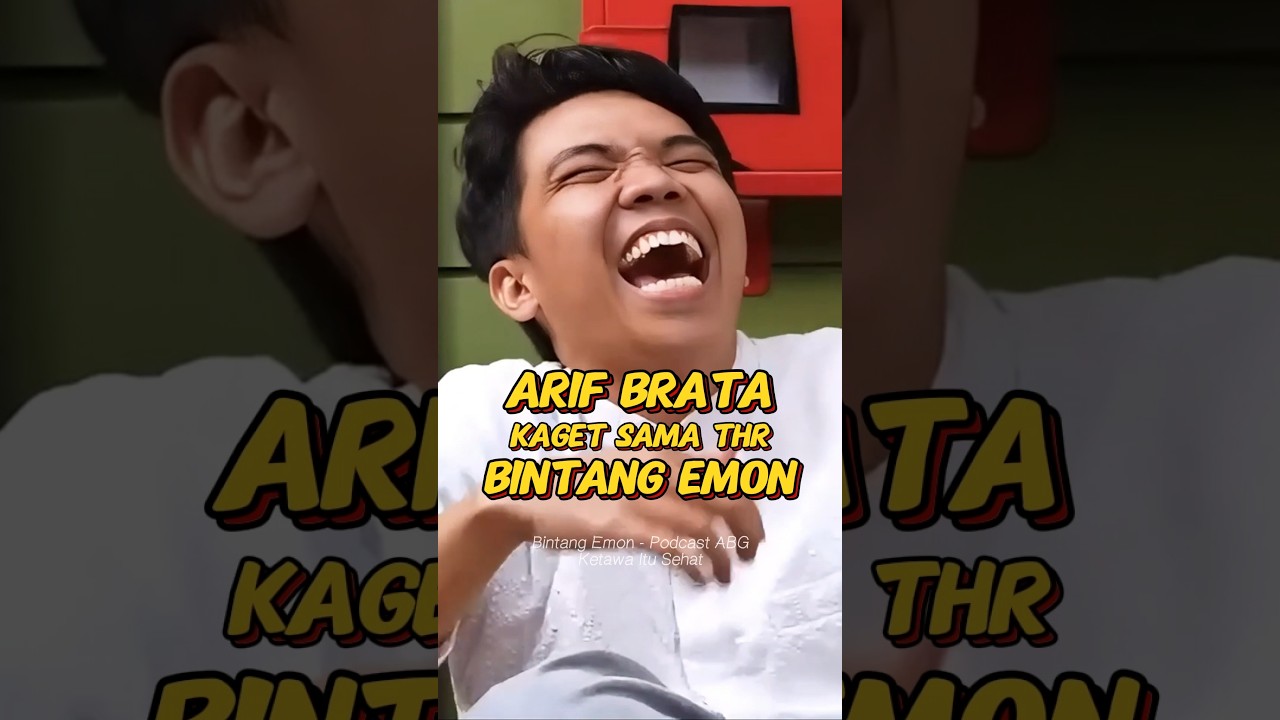 ARIF BRATA KAGET SAMA THR BINTANG EMON ‼️😂   #podcastabg #ketawaitusehat