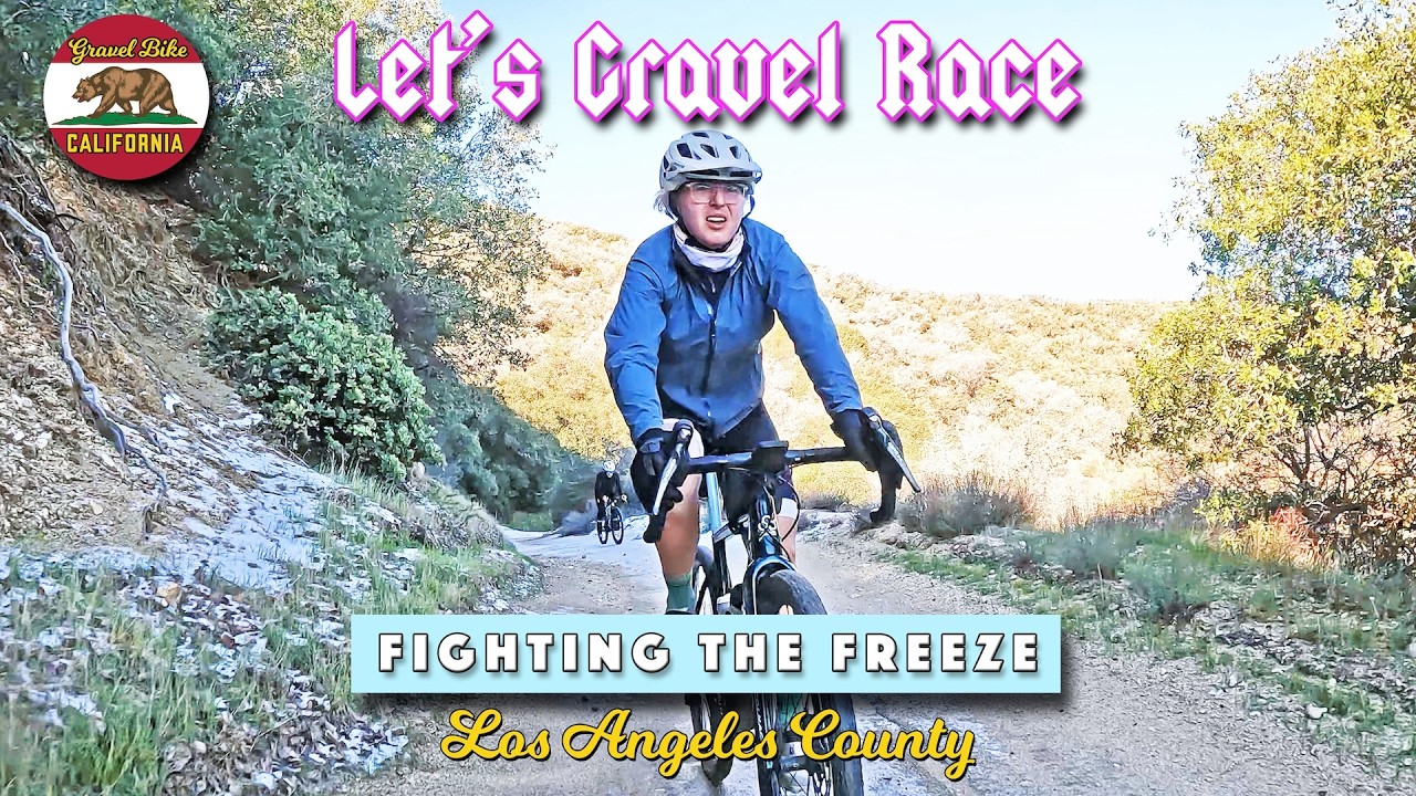 Let's Gravel Race: Fighting the Freeze in Los Angeles (4K)